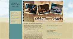 Desktop Screenshot of oldtimeozarks.com